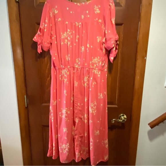 Peyton & Parker Women’s Short Sleeve Floral Button Down Maxi Dress Size XL - Picture 5 of 10